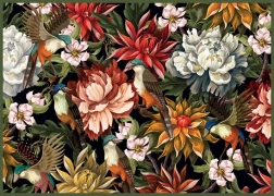 Puzzle Giardino Segreto: Uccelli tra fiori 1000 pezzi