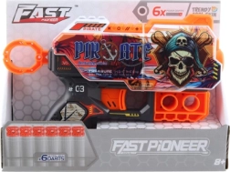 Pistola dei pirati con proiettili in schiuma