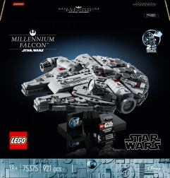 Lego Star Wars 75375 Millennium Falcon – modello da collezione per adulti