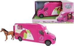 Trasportatore per cavalli rosa per bambini