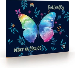 Cartelle per numeri Farfalla per la prima classe