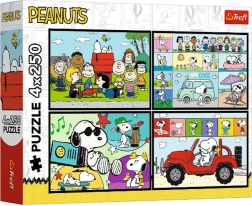 Puzzle Peanuts – Avventura con i pistacchi 4×250 pezzi