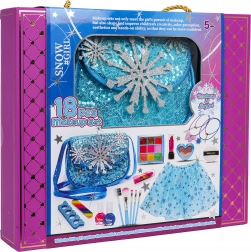 Set trucco per bambini con gonnellina azzurro ghiaccio