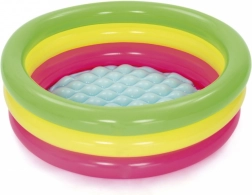Piscina gonfiabile per bambini 70x24 cm, 3 camere, in scatola 15x20x5,5 cm, 2+
