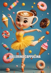 Puzzle Trefl BrainRots: Ballerina Cappucina 200 pezzi