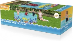 Piscina per bambini pieghevole BESTWAY 244 × 46 cm con motivo marino