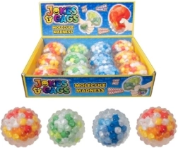 Pallina antistress appiccicosa con palline in gel 7 cm