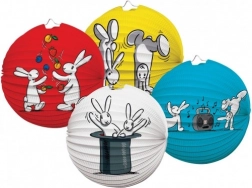 Lanterna rotonda di carta BOB E BOBO 25 cm