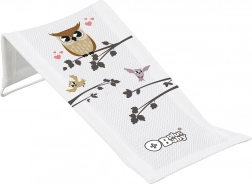 Sdraio da bagno in tessuto per vaschetta Gufo Saggio – bianco