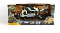 Elicottero militare con vano di stivaggio