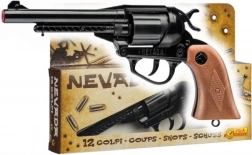 Pistola a capsule da cowboy Nevada Nera