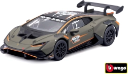 Modello in metallo BBURAGO 1:43 LAMBORGHINI Huracán Super Trofeo EVO2 in scatola decorativa
