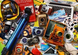 Puzzle Collezione Fotocamere Retrò 1000 Pezzi