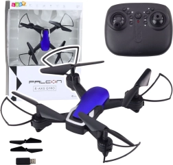 Drone Falcon con sei assi e luci LED