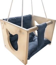 Altalena in legno per bambini Gatto