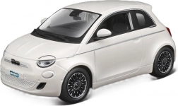 Modello Fiat 500e 1:24 di Bburago