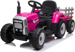 Trattore elettrico per bambini Baby Mix Erick con telecomando – rosa