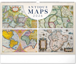 Calendario da parete Mappe antiche 2026