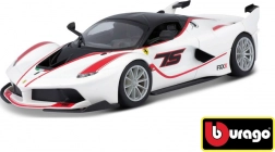 Bburago Ferrari Racing FXX K modello bianco 1:24