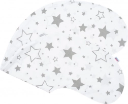 Federa per cuscino da allattamento NEW BABY Stelle grigie
