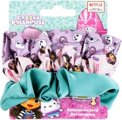 Set di elastici per capelli Gabby's Dollhouse (La casa delle bambole di Gabby) 3 pz