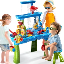 Woopie tavolo XL per acqua e sabbia, 37 pezzi