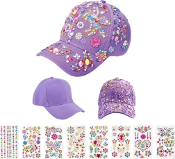 Cappellino da decorare con adesivi