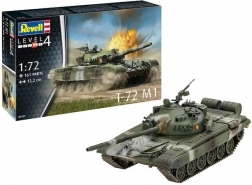 Modello in plastica del carro armato T-72 M1 1:72