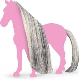 Schleich Horse Club accessori per cavalli – criniera e coda grigie