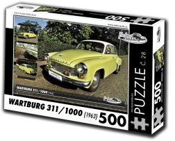 retro-auto puzzle wartburg 311 (1963) – 500 pezzi