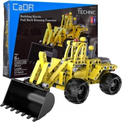 Costruzioni CADA Technic pala gommata con trazione pull-back 25 cm