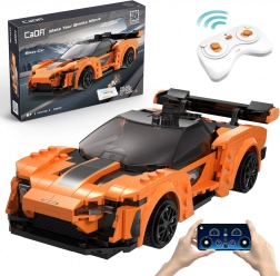 Set di costruzione CaDA RC auto sportiva BLAZE CAR, arancione, Dual Mode, 295 pezzi