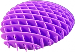 Giocattolo antistress fidget viola, elastico e sensoriale 10 cm