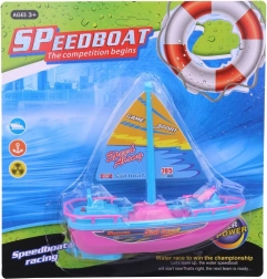 Barca a vela di plastica a batterie