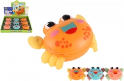 Granchio divertente a carica indietro in tre colori