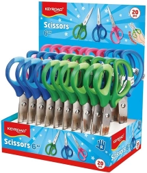 Forbici scolastiche KEYROAD Soft 15 cm, assortite - 1 pezzo