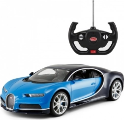 auto rc bugatti chiron 1:14 blu