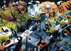 Puzzle HEYE Movie Masters: film di Tim Burton 1000 pezzi