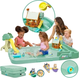 Tavolo con gioco d’acqua BLUEY Bushland Adventures con 4 personaggi