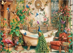 Puzzle pavone 1000 pezzi ANATOLIAN