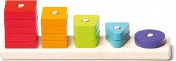 CUBIKA ordinamento delle forme – puzzle in legno, 16 pezzi