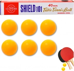 Palline da ping pong arancioni 6 pz
