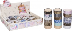 Nastro washi decorativo 1,5 cm × 3 m – vari motivi