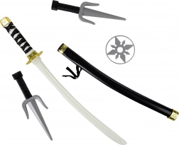 Set Ninja con coltelli e stelle da lancio