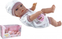 Bambola bebè rosa 40 cm