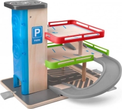 Garage con ascensore e accessori