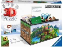 Ravensburger puzzle 3D MINECRAFT cassa portaoggetti (108 pezzi)