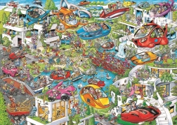 Puzzle RAVENSBURGER Ray’s Comic – Futuro, 1000 pezzi