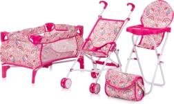 Set 3 in 1 per bambole CHIPOLINO TRIXY UNICORN