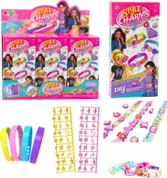 Kit fai-da-te braccialetti con ciondoli a tema animale – 4 braccialetti regolabili